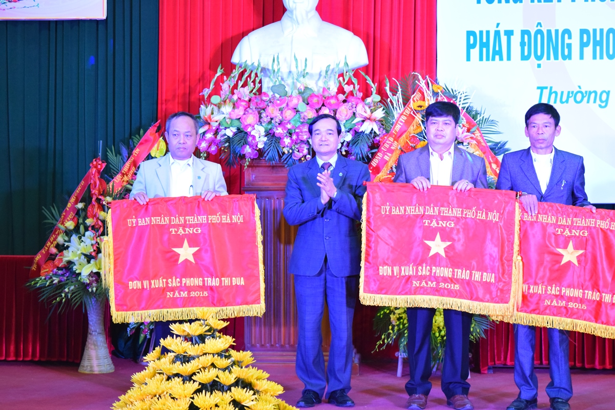 Ha Noi - Huyen thuong tin tong ket phong trao thi dua yeu nuoc 2015 - 2